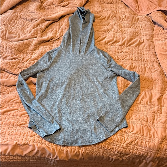 Jackets & Blazers - Gray Long Sleeve Hoodie